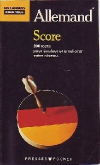 Livrenpoche : Score allemand : testez votre niveau - Jean-Paul Vernon - Livre