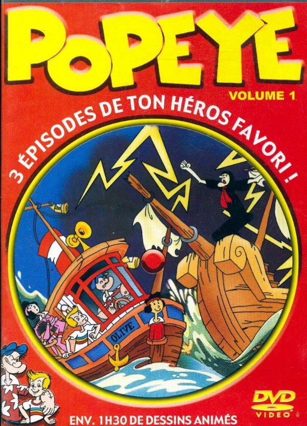 Livrenpoche : Popeye Volume 1 - XXX - DVD