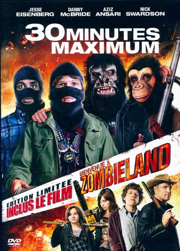Livrenpoche : 30 minutes maximum / Bienvenue à Zombieland - Ruben Fleischer - DVD
