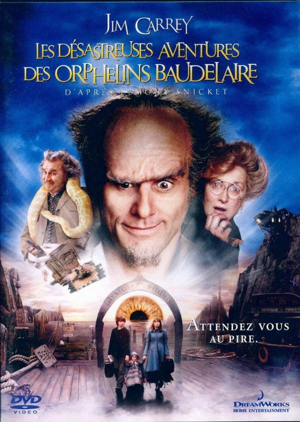 Livrenpoche : Les Désastreuses aventures des orphelins Baudelaire - Brad Silberling - DVD