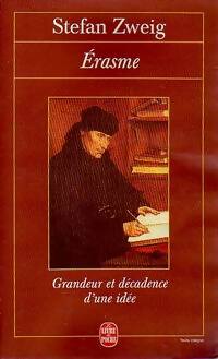 Erasme - Stefan Zweig - Livre