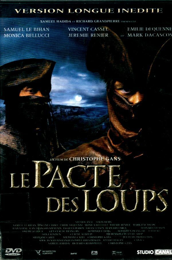 Livrenpoche : Le Pacte des loups (Édition Collector) - Christophe Gans - DVD
