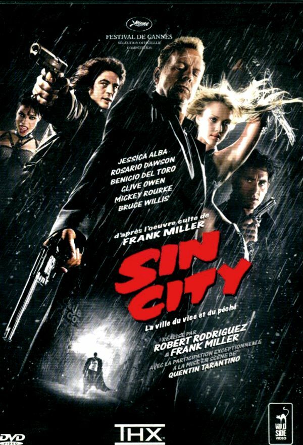 Livrenpoche : Sin City - Robert Rodriguez, Quentin Tarantino, Frank Miller - DVD