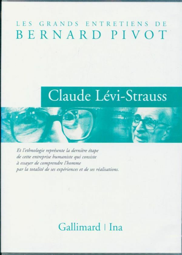 Livrenpoche : Les grands entretiens de Bernard Pivot : Claude Lévi-Strauss - XXX - DVD