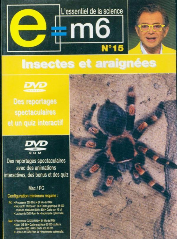 Livrenpoche : E=m6 n°15 : Insectes et araignées - XXX - DVD