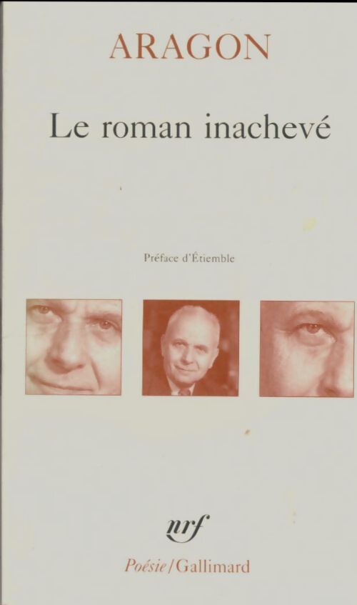 Livrenpoche : Le roman inachevé - Louis Aragon - Livre