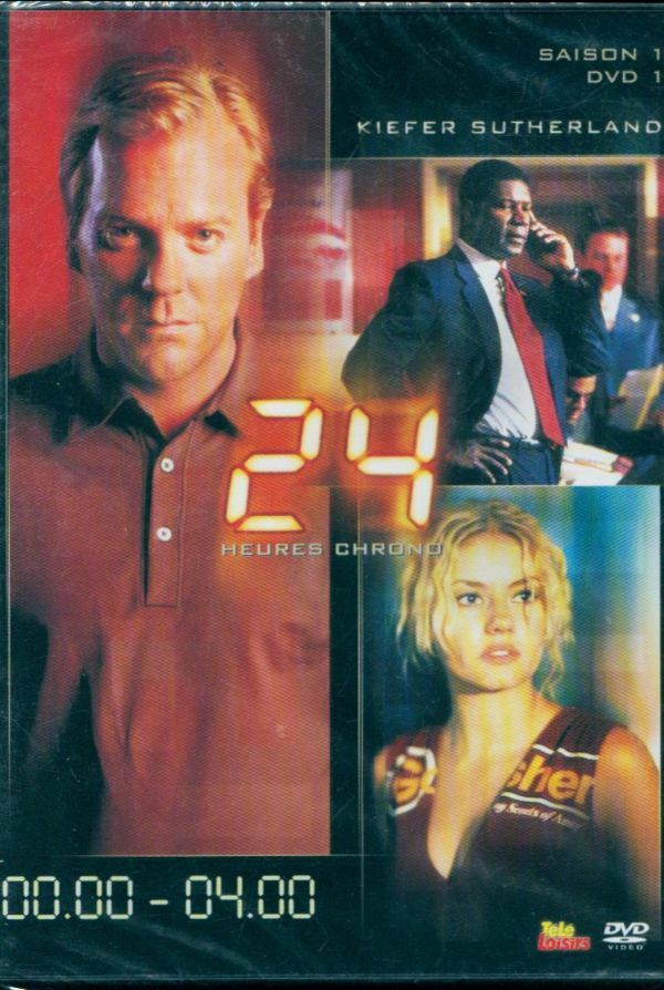 Livrenpoche : 24 heures Saison 1 DVD 1 - XXX - DVD