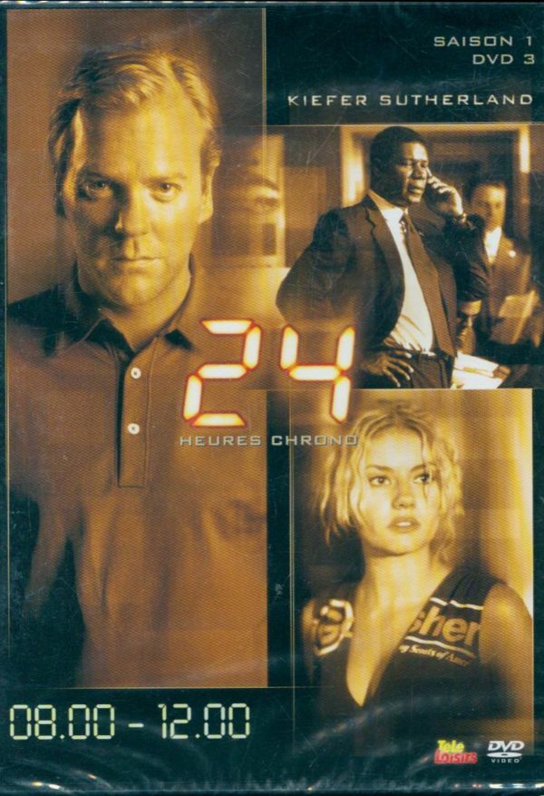 Livrenpoche : 24 heures Saison 1 DVD 3 - XXX - DVD