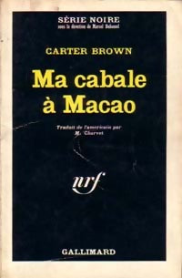 Livrenpoche : Ma cabale à Macao - Carter Brown - Livre