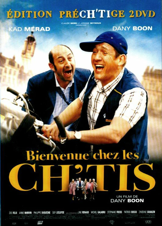 Livrenpoche : Bienvenue chez les Ch'tis - Dany Boon - DVD