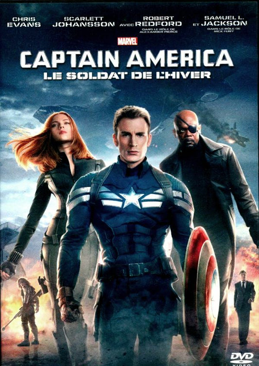 Livrenpoche : Captain America : Le soldat de l'hiver - Anthony Russo, Joe Russo - DVD