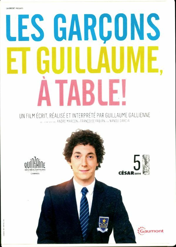 Livrenpoche : Les Garçons et Guillaume, à table ! - Guillaume Gallienne - DVD
