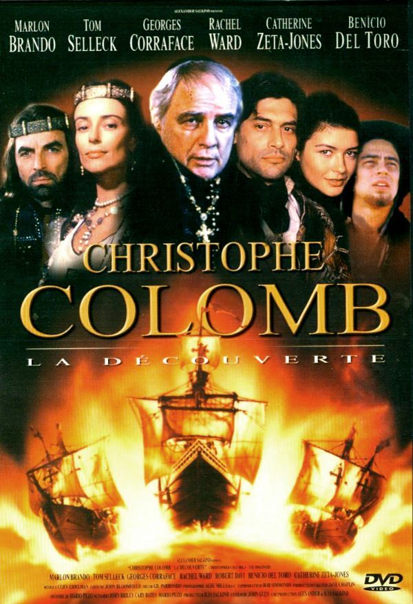Livrenpoche : Christophe Colomb (Édition Simple) - John Glen, Marlon Brando, Tom Selleck, Georges Corraface, Rachel Ward, Robert Davi, Benicio Del Toro, Catherine Zeta-Jones, Oliver Cotton, Mathieu Carrière - DVD