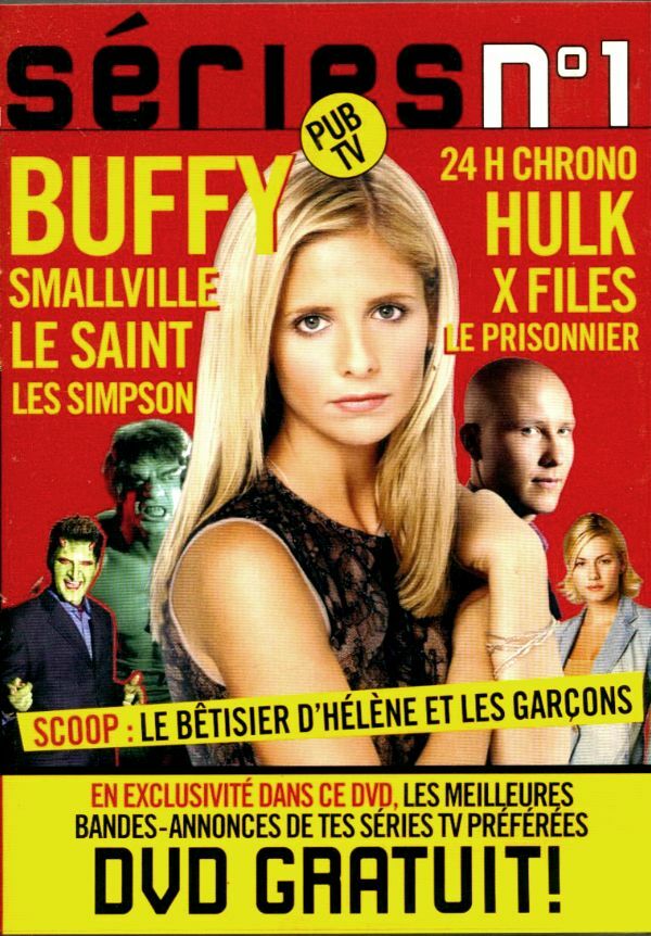 Livrenpoche : Séries N°1; bandes annonces; Buffy; Le Saint; XFiles, 24H chrono -  - DVD