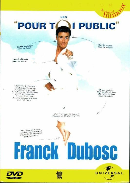 Livrenpoche : Franck Dubosc - Les pour toi public - Jean-Philippe Blime - DVD