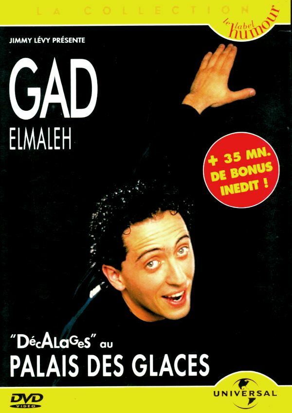 Livrenpoche : Gad Elmaleh : Décalages au Palais des glaces - Jean-Louis Cap - DVD
