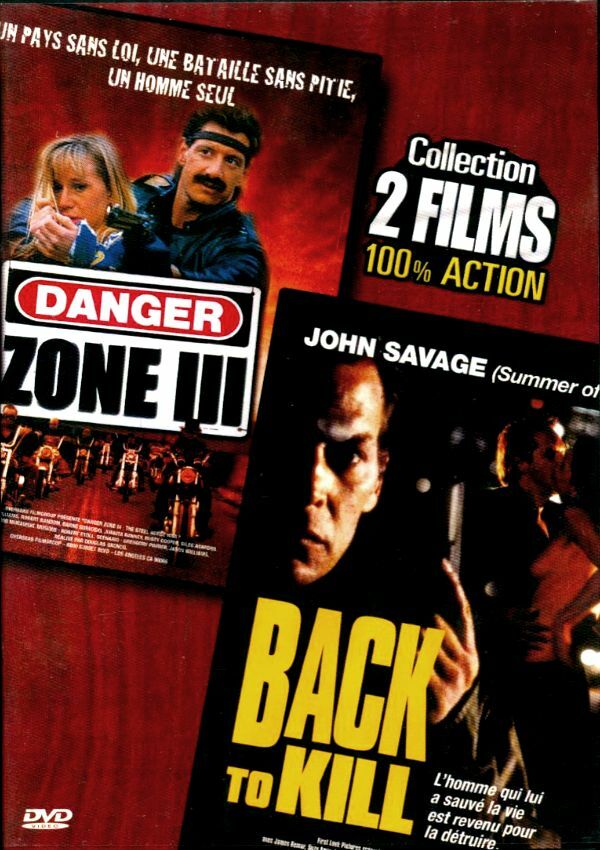 Livrenpoche : Back to kill; Danger zone III (collection 2 films) - XXX - DVD