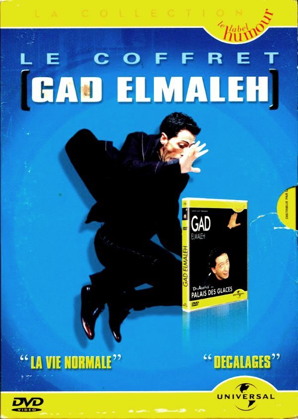 Livrenpoche : Coffret Gad Elmaleh 2 DVD : Décalages au Palais des glaces / La Vie normale - Jean-Louis Cap - DVD