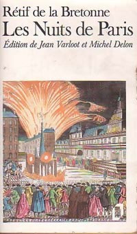 Livrenpoche : Les nuits de Paris ou le spectateur-nocturne - Nicolas-Edme Rétif De la Bretonne - Livre