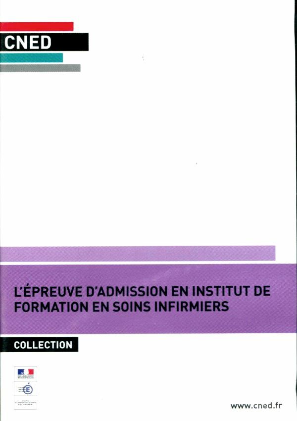 Livrenpoche : L'épreuve d'admission en institut de formation infirmiers -  - DVD