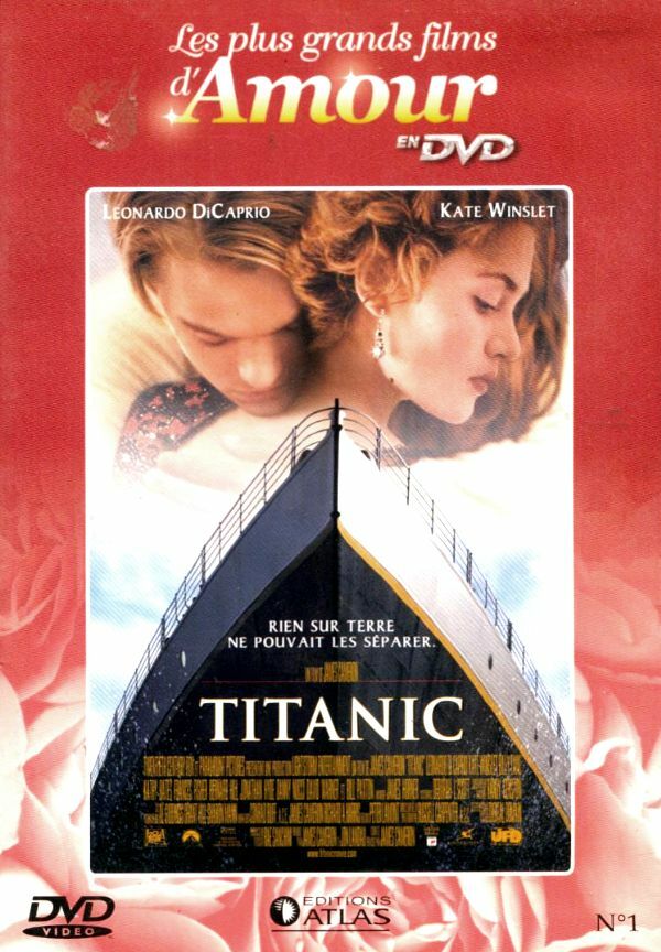 Les plus grands films d'amour : Titanic - James Cameron - DVD