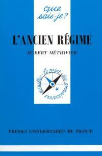 Livrenpoche : L'ancien régime - Hubert Méthivier - Livre