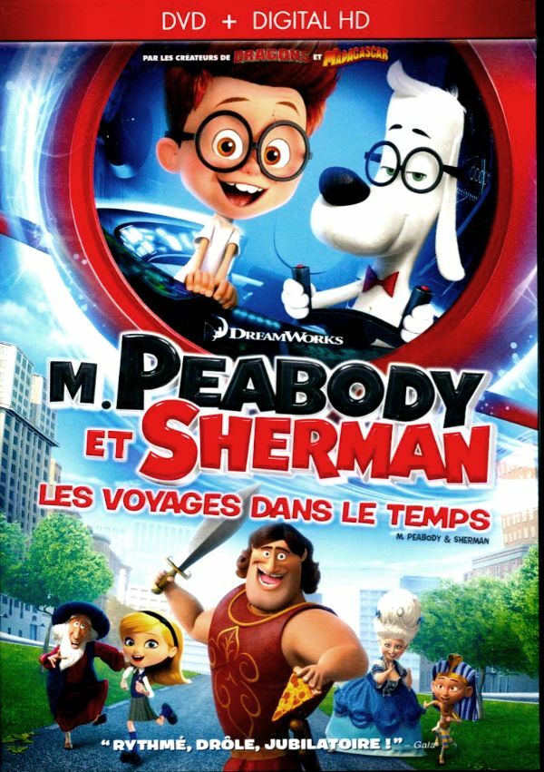 Livrenpoche : M.Peabody et Sherman : Les voyages dans le temps - XXX - DVD