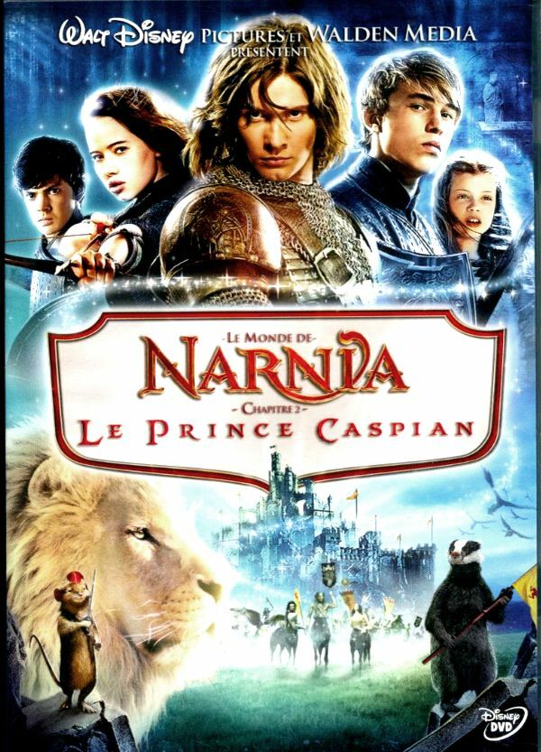 Le monde de Narnia, chapitre 2 : Le prince Caspian - Andrew Adamson - DVD