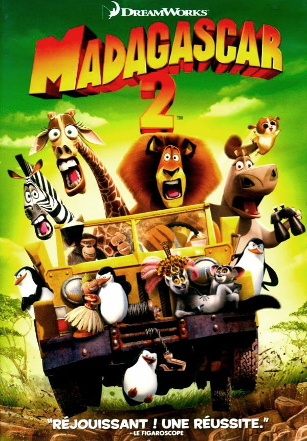 Livrenpoche : Madagascar 2 - Tom McGrath, Eric Darnell - DVD