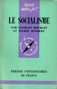 Livrenpoche : Le socialisme - Georges Bourgin, Pierre Rimbert - Livre