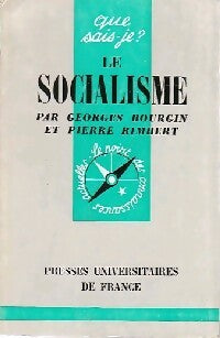 Le socialisme - Georges Bourgin, Pierre Rimbert - Livre