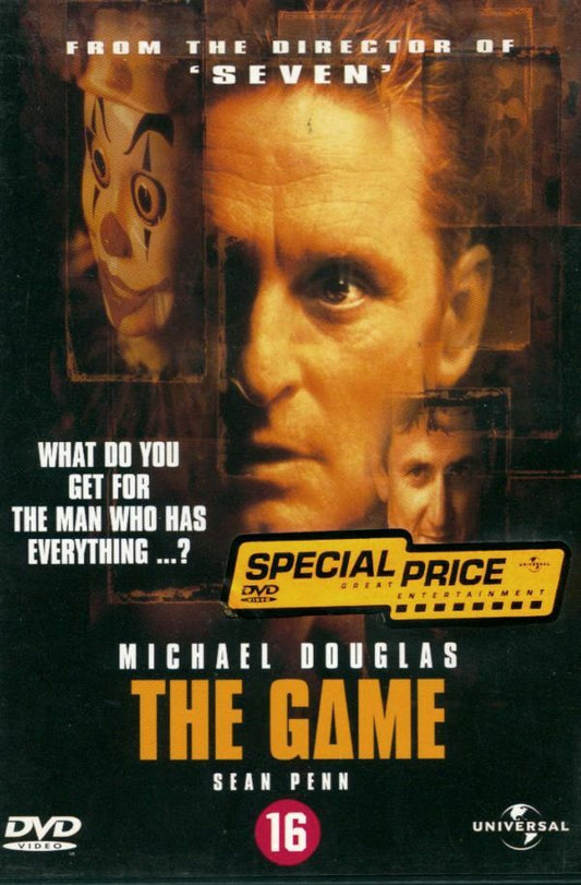 Livrenpoche : The Game - David Fincher, Michael Douglas, Sean Penn, Carroll Baker, Deborah Kara Unger, Armin Mueller-Stahl - DVD