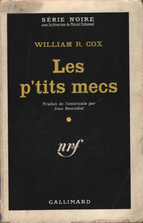 Les p'tits mecs - William R. Cox - Livre