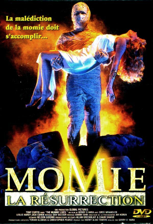 Livrenpoche : Momie - La résurrection - Gerry O'Hara, Tony Curtis, Greg Wrangler, Leslie Hardy, Jack Cohen, Mohammed Bakri - DVD