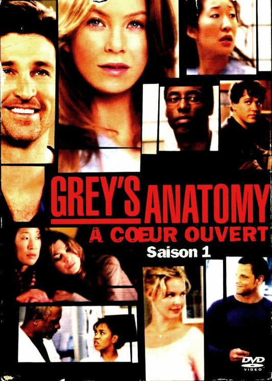 Livrenpoche : Grey's Anatomy : L'intégrale saison 1 - John David Coles, Patrick Dempsey, Katherine Heigl, Peter Horton, Adam Davidson, Tony Goldwyn, Ellen Pompeo, Sandra Oh, Justin Chambers, T.R. Knight, Chandra Wilson, James Pickens Jr., Isaiah Washington, Scott Brazil, Darnell Martin, Sarah Pia Anderson, Wendy Stantzler - DVD