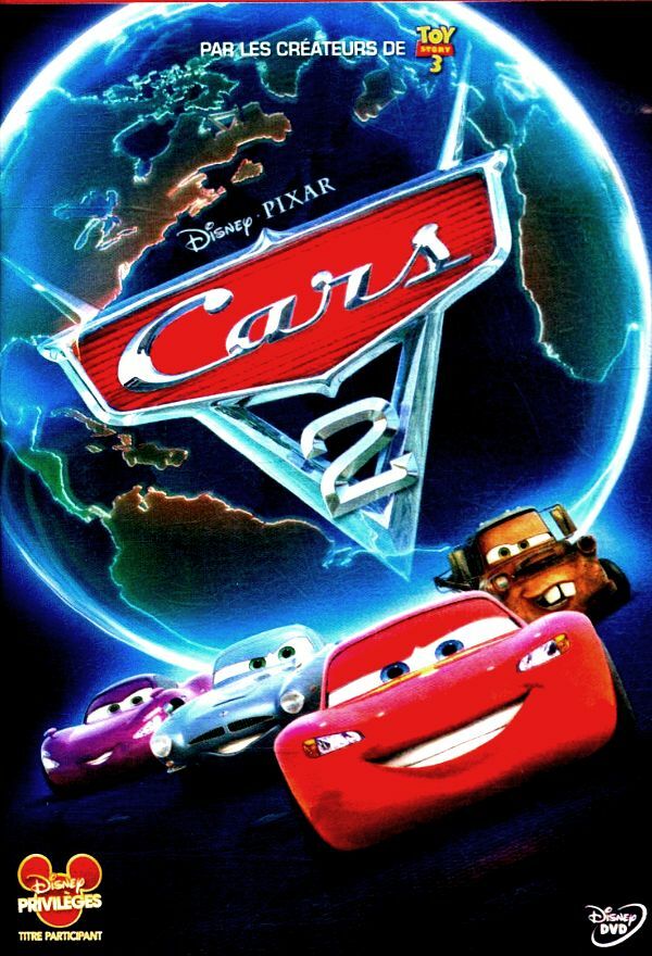 Livrenpoche : Cars 2 - John Lasseter, Lewis, Brad - DVD