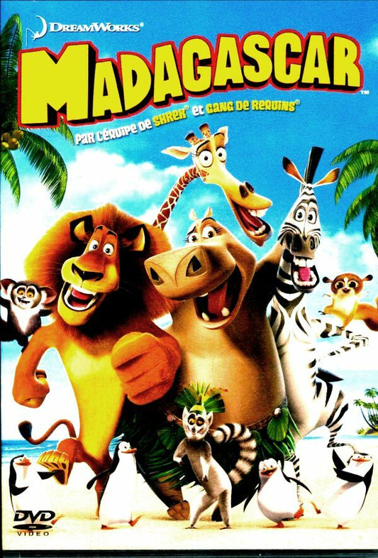Livrenpoche : Madagascar - Tom McGrath, Eric Darnell - DVD
