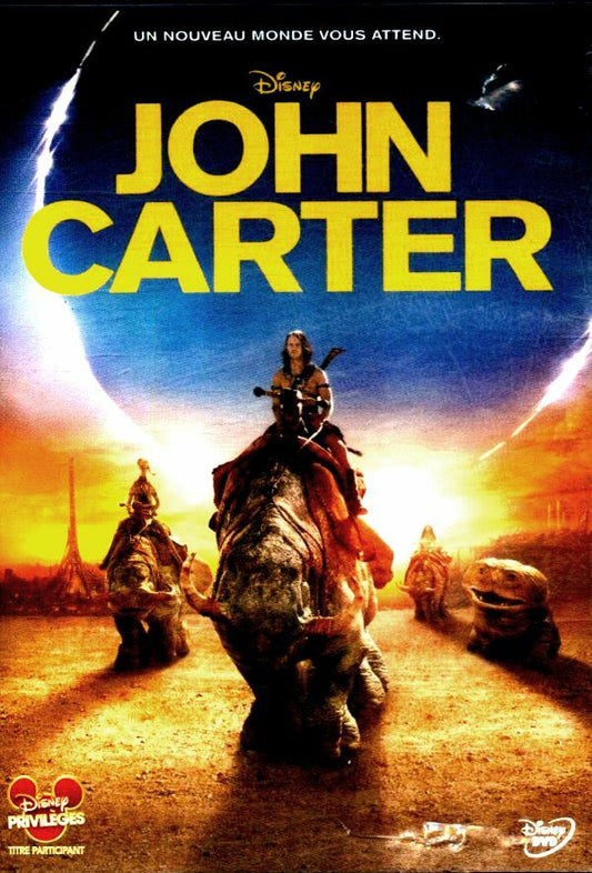 Livrenpoche : John Carter - Andrew Stanton - DVD