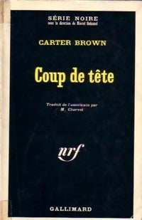Livrenpoche : Coup de tête - Carter Brown - Livre