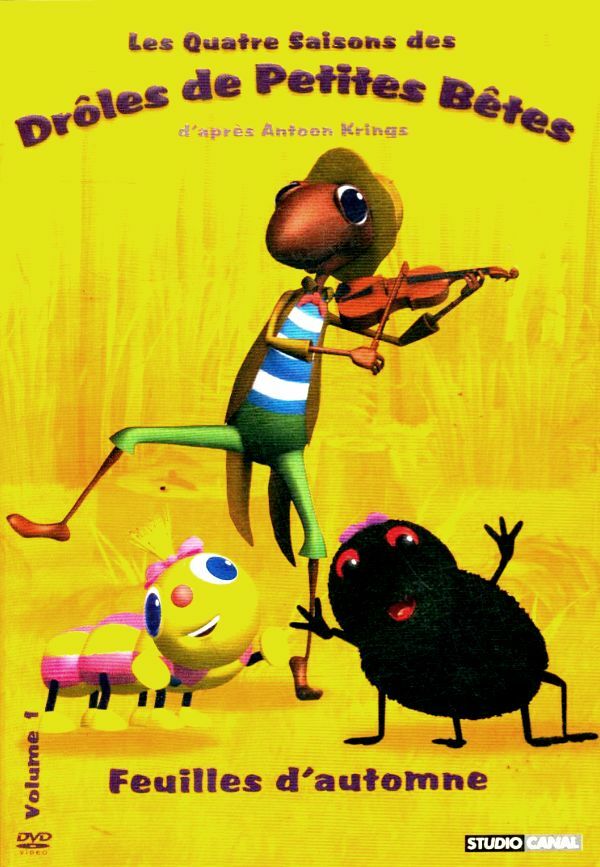 Livrenpoche : Drôles de petites bêtes : Feuilles d'automne - Pierre Malek - DVD