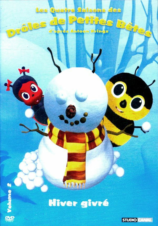 Livrenpoche : Droles de petites bêtes, Hiver givré - Pierre Malek - DVD