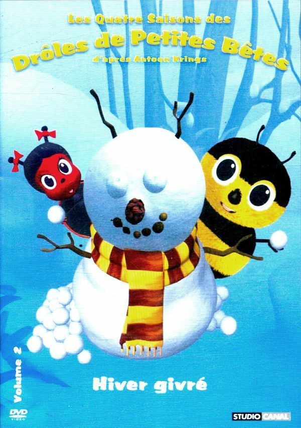 Livrenpoche : Droles de petites bêtes, Hiver givré - Pierre Malek - DVD