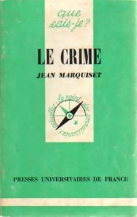 Livrenpoche : Le crime - Jean Marquiset - Livre