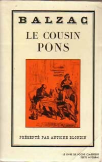 Livrenpoche : Le cousin Pons - Honoré De Balzac - Livre