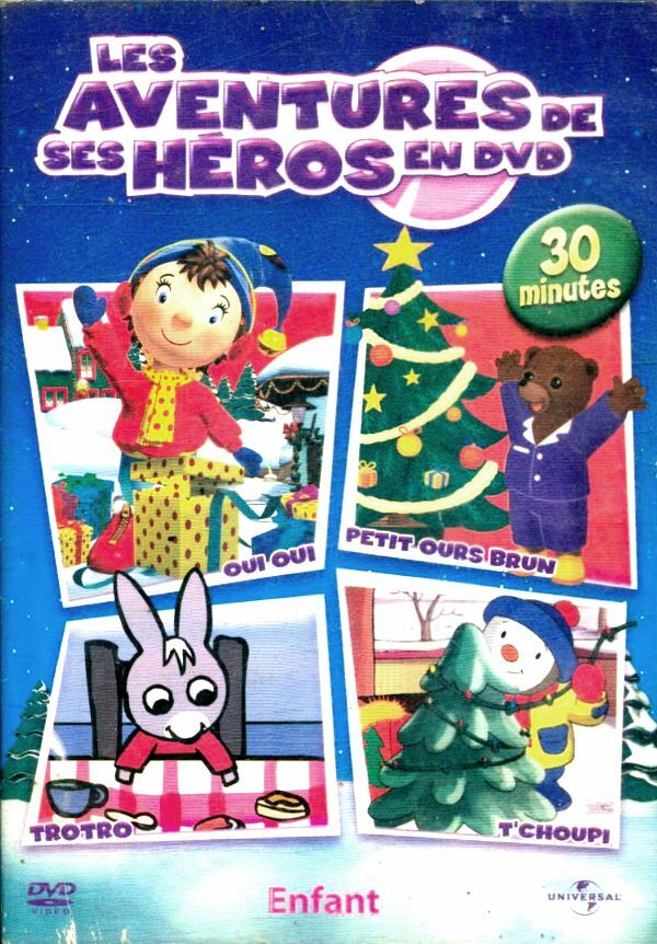 Livrenpoche : Les Aventure de ses Héros en dvd( Oui Oui, Petit Ours Brun, Trotro, T'choupi ) - XXX - DVD