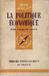 Livrenpoche : La politique économique - Jacques Billy - Livre