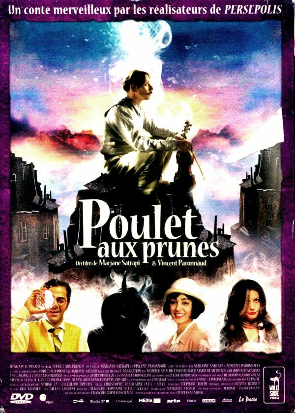 Livrenpoche : Poulet aux prunes - Vincent Paronnaud, Marjane Satrapi - DVD