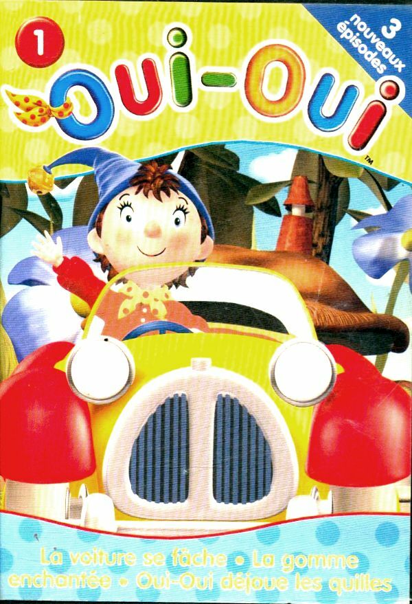Livrenpoche : OUI OUI ; la voiture se fâche, la gomme enchantée, Oui Oui déjoue les quilles - XXX - DVD