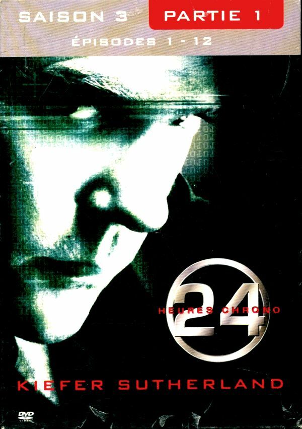 Livrenpoche : 24 heures chrono - Saison 3 épisodes 1 à 12 - XXX - DVD