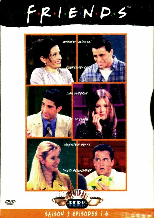 Livrenpoche : Friends, Saison 3, épisodes 1 à 6 - XXX - DVD
